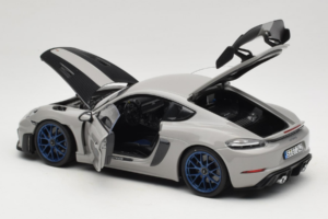 Porsche 718 Cayman 982 GT4 RS Weissach Package Chalk Norev 1:18 187253 Metal — billede 5 af 8
