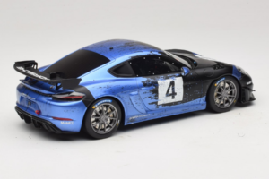 Porsche 718 Cayman GT4 RS Clubsport Sort Blå Otto 1:18 OT469 Resin — billede 2 af 6