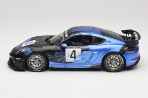 Porsche 718 Cayman GT4 RS Clubsport Sort Blå Otto 1:18 OT469 Resin — billede 3 af 6