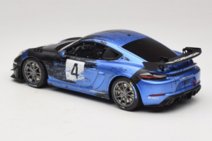 Porsche 718 Cayman GT4 RS Clubsport Sort Blå Otto 1:18 OT469 Resin — billede 5 af 6