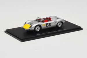 Porsche 718 RS 61 #136 S. Moss / G. Hill Porsche KG Targa Florio 1961 Spark 1:43 S4149 Resin — billede 2 af 4