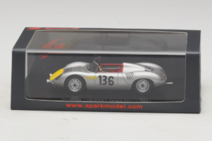 Porsche 718 RS 61 #136 S. Moss / G. Hill Porsche KG Targa Florio 1961 Spark 1:43 S4149 Resin — billede 4 af 4
