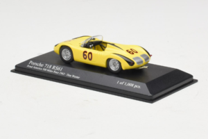 Porsche 718 RS61 #60 D. Wester Road America 500 Miles 1963 Minichamps 1:43 430636560 Metal — billede 3 af 4