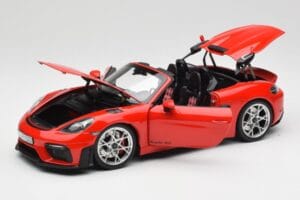 Porsche 718 Spyder RS Guards Red Norev 1:18 187271 Metal — billede 2 af 8