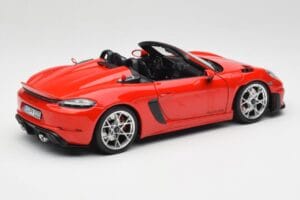Porsche 718 Spyder RS Guards Red Norev 1:18 187271 Metal — billede 3 af 8