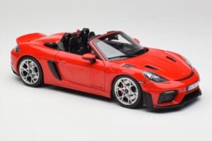 Porsche 718 Spyder RS Guards Red Norev 1:18 187271 Metal — billede 6 af 8