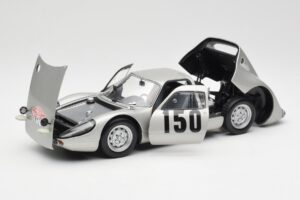 Porsche 904 GTS #150 E. Bohringer / R. Wutherich Rally Monte Carlo Class Winners 1965 Minichamps 1:18 180656750-O Metal — billede 2 af 8