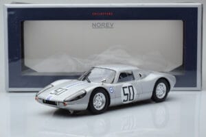 Porsche 904 GTS #50 C. Cassel American Challenge Cup 1964 Norev 1:18 187442 Metal — billede 6 af 6