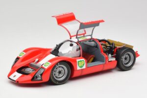 Porsche 906E BP World Record Runs Monza 1967 Minichamps 1:18 100676100 Metal — billede 2 af 8