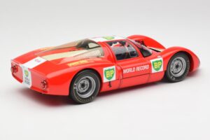 Porsche 906E BP World Record Runs Monza 1967 Minichamps 1:18 100676100 Metal — billede 3 af 8