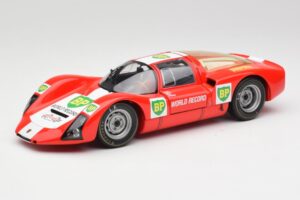 Porsche 906E BP World Record Runs Monza 1967 Minichamps 1:18 100676100 Metal