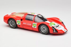 Porsche 906E BP World Record Runs Monza 1967 Minichamps 1:18 100676100 Metal — billede 6 af 8
