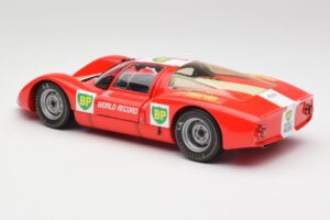 Porsche 906E BP World Record Runs Monza 1967 Minichamps 1:18 100676100 Metal — billede 7 af 8