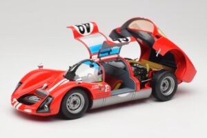 Porsche 906K #49 R. Vogele / J. Siffert 12 Hours of Sebring 1966 Minichamps 1:18 100666149 Metal — billede 2 af 8