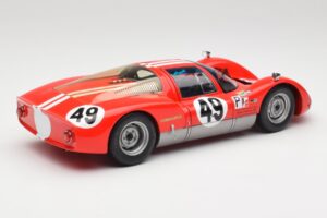 Porsche 906K #49 R. Vogele / J. Siffert 12 Hours of Sebring 1966 Minichamps 1:18 100666149 Metal — billede 3 af 8