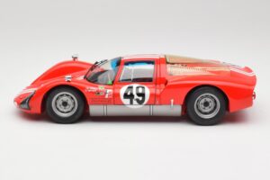 Porsche 906K #49 R. Vogele / J. Siffert 12 Hours of Sebring 1966 Minichamps 1:18 100666149 Metal — billede 4 af 8