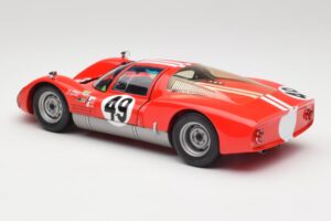 Porsche 906K #49 R. Vogele / J. Siffert 12 Hours of Sebring 1966 Minichamps 1:18 100666149 Metal — billede 7 af 8