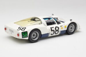 Porsche 906K #58 G. Klass / R. Stommelen 24 Hours of Le Mans 1966 Minichamps 1:18 100666158 Metal — billede 3 af 8