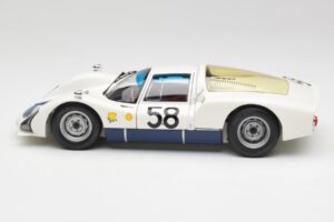 Porsche 906K #58 G. Klass / R. Stommelen 24 Hours of Le Mans 1966 Minichamps 1:18 100666158 Metal — billede 4 af 8