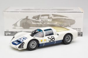 Porsche 906K #58 G. Klass / R. Stommelen 24 Hours of Le Mans 1966 Minichamps 1:18 100666158 Metal — billede 8 af 8