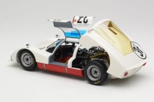 Porsche 906 K #37 V. Elford / B. Pon Porsche System 24 Hours of Le Mans 1967 Minichamps 1:18 100676137 Metal — billede 5 af 8