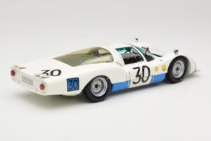 Porsche 906 LE #30 J. Siffert / C. Davis GT Class Winner Le Mans 1966 Minichamps 1:18 100666130 Metal — billede 3 af 8