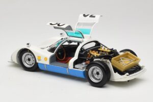 Porsche 906 LE #30 J. Siffert / C. Davis GT Class Winner Le Mans 1966 Minichamps 1:18 100666130 Metal — billede 5 af 8