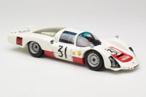 Porsche 906 LH #31 H. Herrmann / H. Linge Porsche System Engineering 24 Hours of Le Mans 1966 Minichamps 1:18 100666131 Metal — billede 6 af 8
