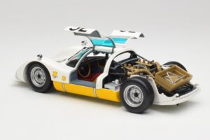 Porsche 906LH #32 Porsche System Engineering G. Schutz / P. De Klerk 24 Hours of Le Mans 1966 Minichamps 1:18 100666132 Metal — billede 5 af 8