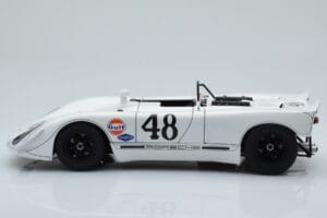 Porsche 908/02 #48 S. McQueen / P. Revson 12 Hours of Sebring 2nd Place Post Race Version 1970 AUTOart 1:18 87072 Metal — billede 4 af 8