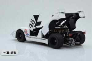 Porsche 908/02 #48 S. McQueen / P. Revson 12 Hours of Sebring 2nd Place Post Race Version 1970 AUTOart 1:18 87072 Metal — billede 5 af 8