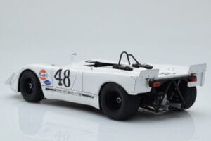 Porsche 908/02 #48 S. McQueen / P. Revson 12 Hours of Sebring 2nd Place Post Race Version 1970 AUTOart 1:18 87072 Metal — billede 7 af 8