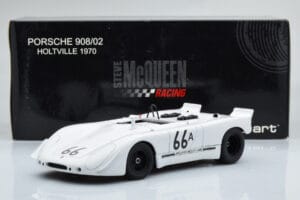 Porsche 908/02 #66A S. McQueen Holtville 1970 AUTOart 1:18 87073 Metal — billede 8 af 8