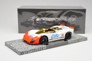 Porsche 908/02 Spyder #266 G. Mitter / G. Schuetz Targa Florio 1969 Minichamps 1:18 107692266 Metal — billede 6 af 6