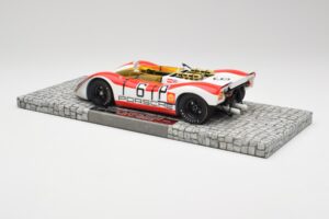 Porsche 908/02 Spyder #6 K. Lins / R. Attwood Nürburgring 1000km 1969 Minichamps 1:18 107692006 Metal — billede 5 af 6