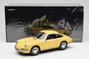 Porsche 911 901 Champagne Gul Kyosho 1:18 08969Y Metal — billede 8 af 8
