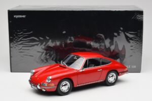 Porsche 911 901 Signal Rød Kyosho 1:18 08969R Metal — billede 8 af 8