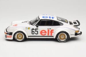 Porsche 934 Kremer Racing #65 B. Wollek / D. Pironi / M-C. Beaumont 24 Hours of Le Mans 1976 Minichamps 1:18 155766465 Metal — billede 3 af 6