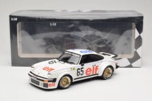 Porsche 934 Kremer Racing #65 B. Wollek / D. Pironi / M-C. Beaumont 24 Hours of Le Mans 1976 Minichamps 1:18 155766465 Metal — billede 6 af 6