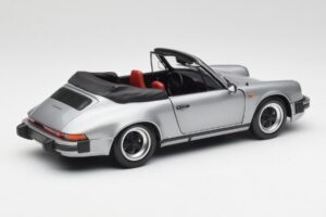 Porsche 911 930 Carrera 3.2 Cabriolet Grå Metallic Minichamps 1:18 100063034 Metal — billede 3 af 8