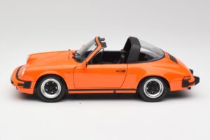 Porsche 911 930 Carrera 3.2 Targa Orange Minichamps 1:18 100063064 Metal — billede 4 af 8