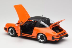 Porsche 911 930 Carrera 3.2 Targa Orange Minichamps 1:18 100063064 Metal — billede 5 af 8