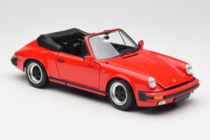 Porsche 911 930 Carrera 3.2 Cabriolet Guards Red Minichamps 1:18 110063030 Metal — billede 6 af 8