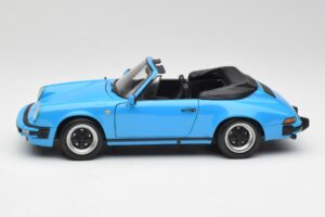 Porsche 911 930 Carrera Cabriolet Blå Minichamps 1:18 100063032 Metal — billede 4 af 8