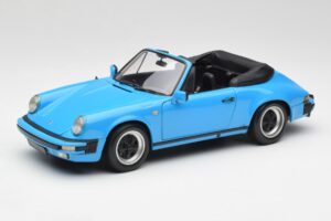 Porsche 911 930 Carrera Cabriolet Blå Minichamps 1:18 100063032 Metal