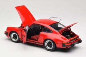 Porsche 911 930 Carrera 3.2 Guards Red Minichamps 1:18 100063021 Metal — billede 5 af 8