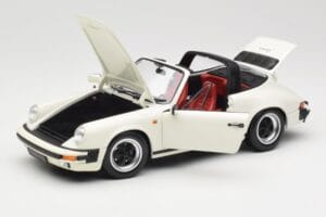 Porsche 911 930 Carrera Targa 3.2 Grand Prix White Minichamps 1:18 100063062 Metal — billede 2 af 8