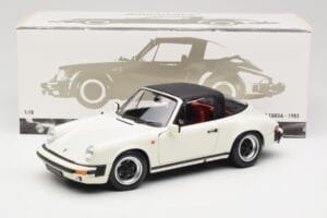 Porsche 911 930 Carrera Targa 3.2 Grand Prix White Minichamps 1:18 100063062 Metal — billede 8 af 8