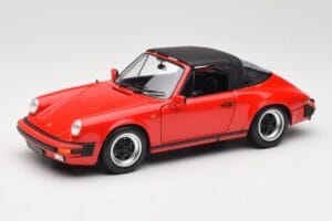 Porsche 911 930 Carrera Targa 3.2 Guards Red Minichamps 1:18 100063061 Metal — billede 3 af 9