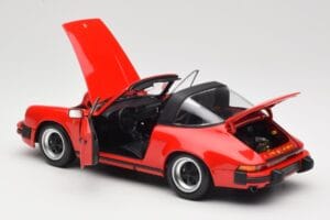 Porsche 911 930 Carrera Targa 3.2 Guards Red Minichamps 1:18 100063061 Metal — billede 6 af 9